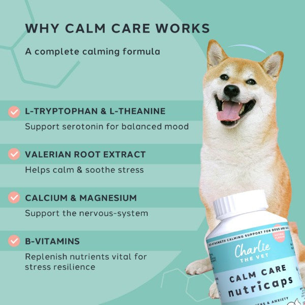 Charlie The Vet Calm Care Nutricaps 50 capsules