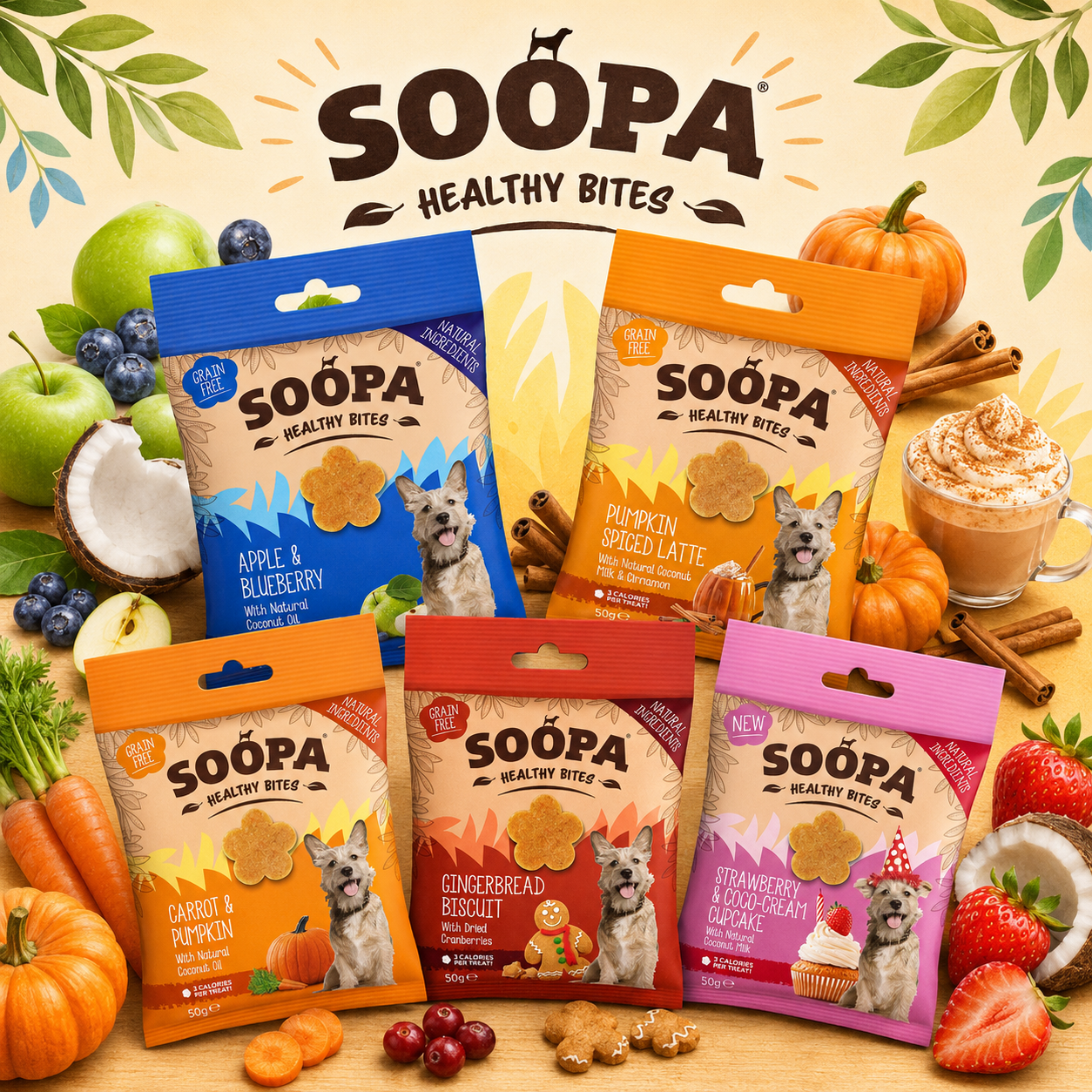 Soopa Dog Treats Healthy Bites