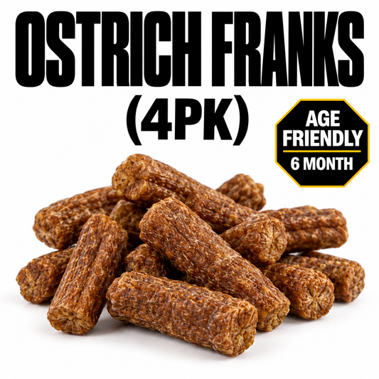 Ostrich Franks (4 Pack)