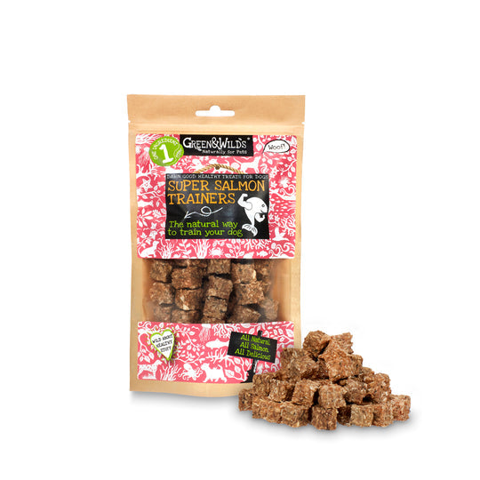 Green & Wilds Dog Treats Fish Collection