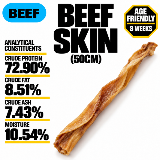 Beef Skin Giant 50cm (single)