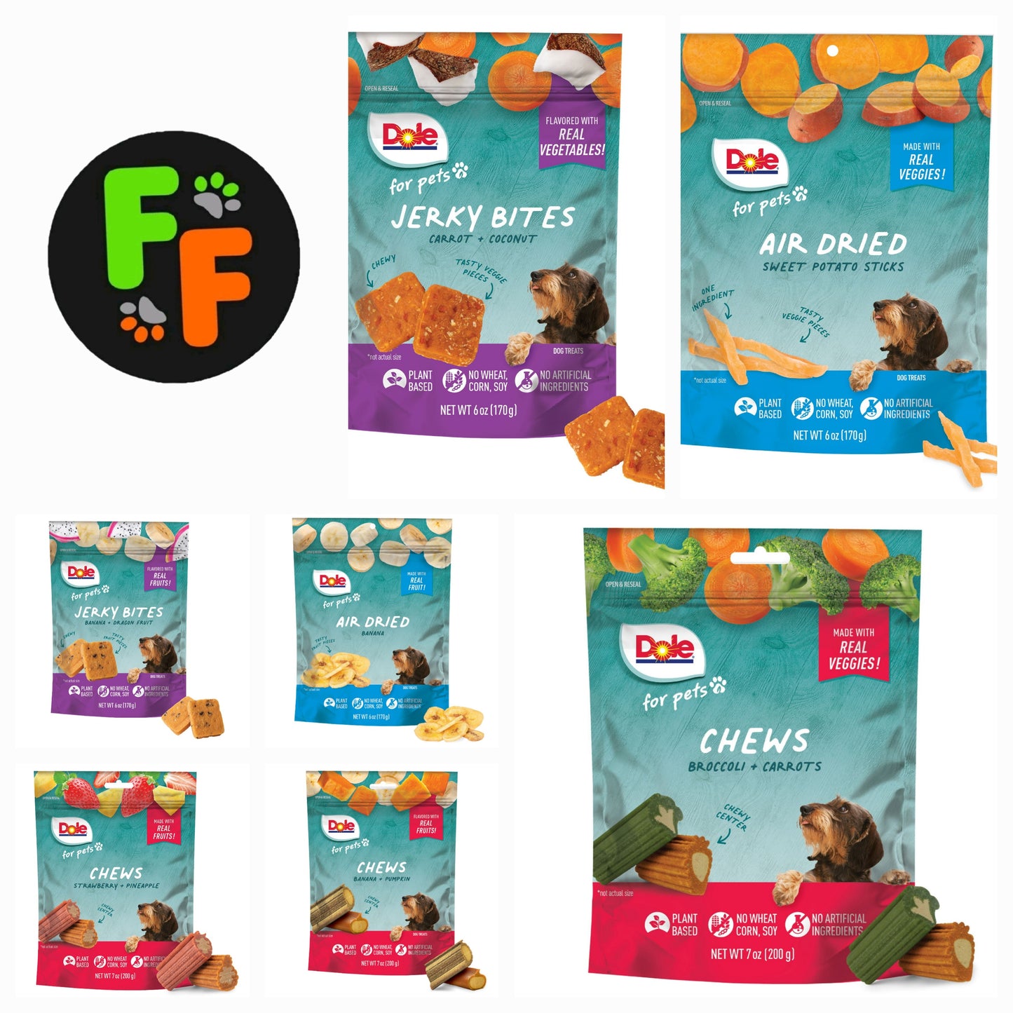Dole Dog Treats Fruity & Veg