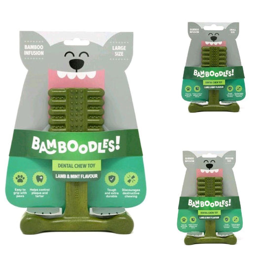 Bamboodles Dog Toy Lamb & Mint Flavour
