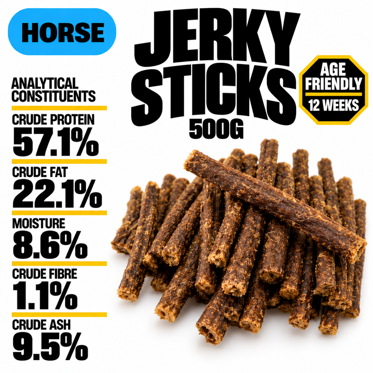 Horse Jerky Sticks 200g