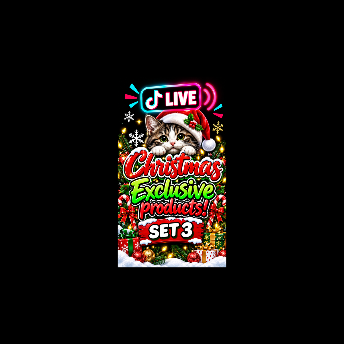 TIKTOK LIVE EXCLUSIVE PRODUCT SET