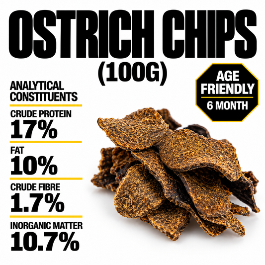 Ostrich Chips (100g)