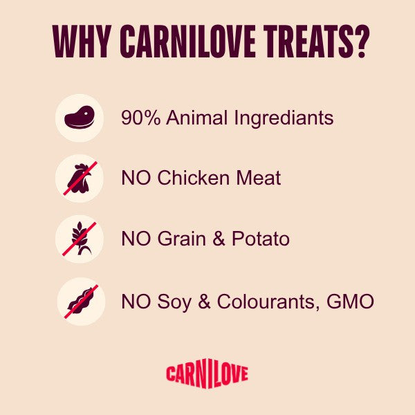 Carnilove Dog Jerky Treats 100g
