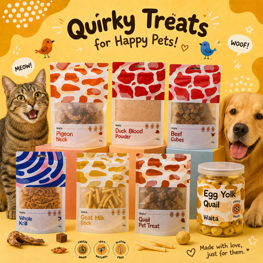 Waita Freeze Dried Dog & Cat Treats
