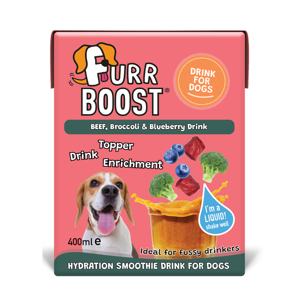 Fur Boost Dog Drink Food Topper and Enrichment