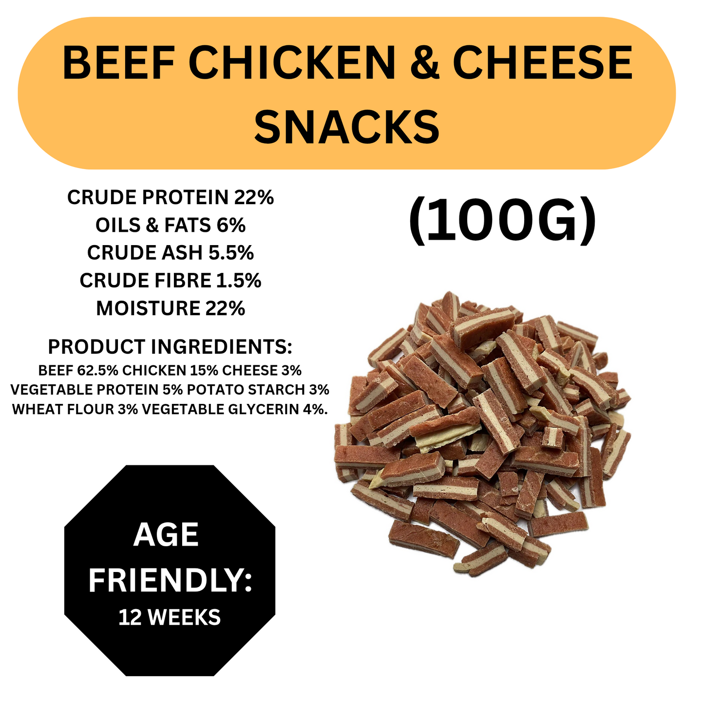 Real Meaty Natural Dog Treats – Puppy-Friendly & Packed with Healthy Goodness
