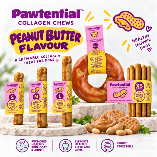 Pawtential Collagen Chew Peanut Butter Flavour