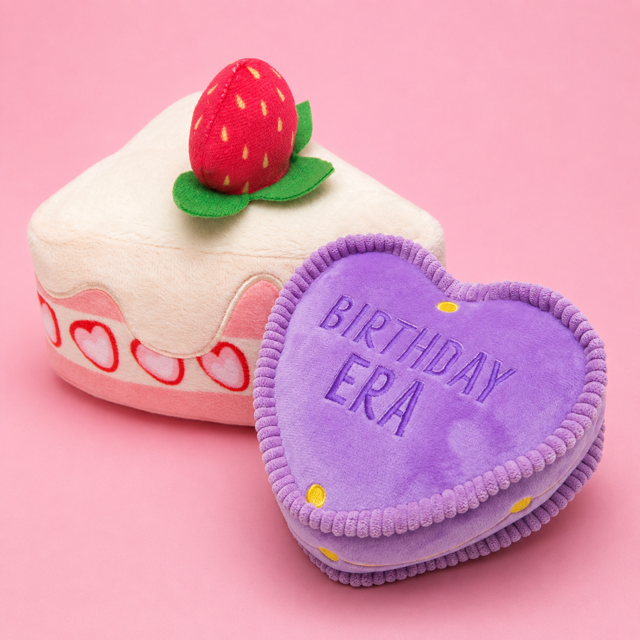 COMING SOON Dog Toy SnugArooz Birthday Era & Piece of Cake