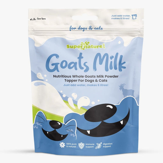 Supernature Goats Milk Powder | Natural Food Topper For Dogs & Cats