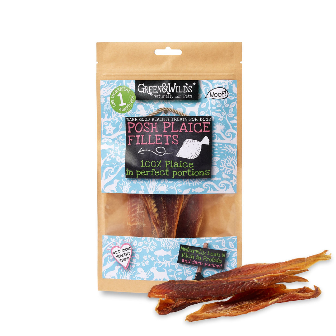 Green & Wilds Dog Treats Fish Collection