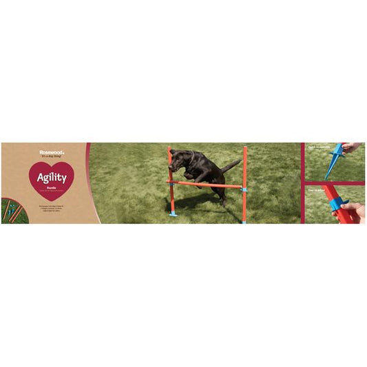 Dog Agility Hurdle with Bag