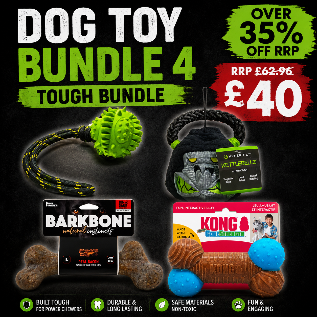 SATURDAY EXCLUSIVE DOG TOY BUNDLES