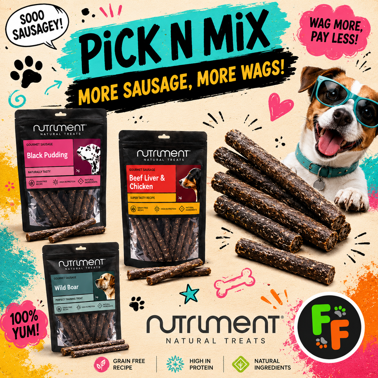 Nutriment Long Sausages