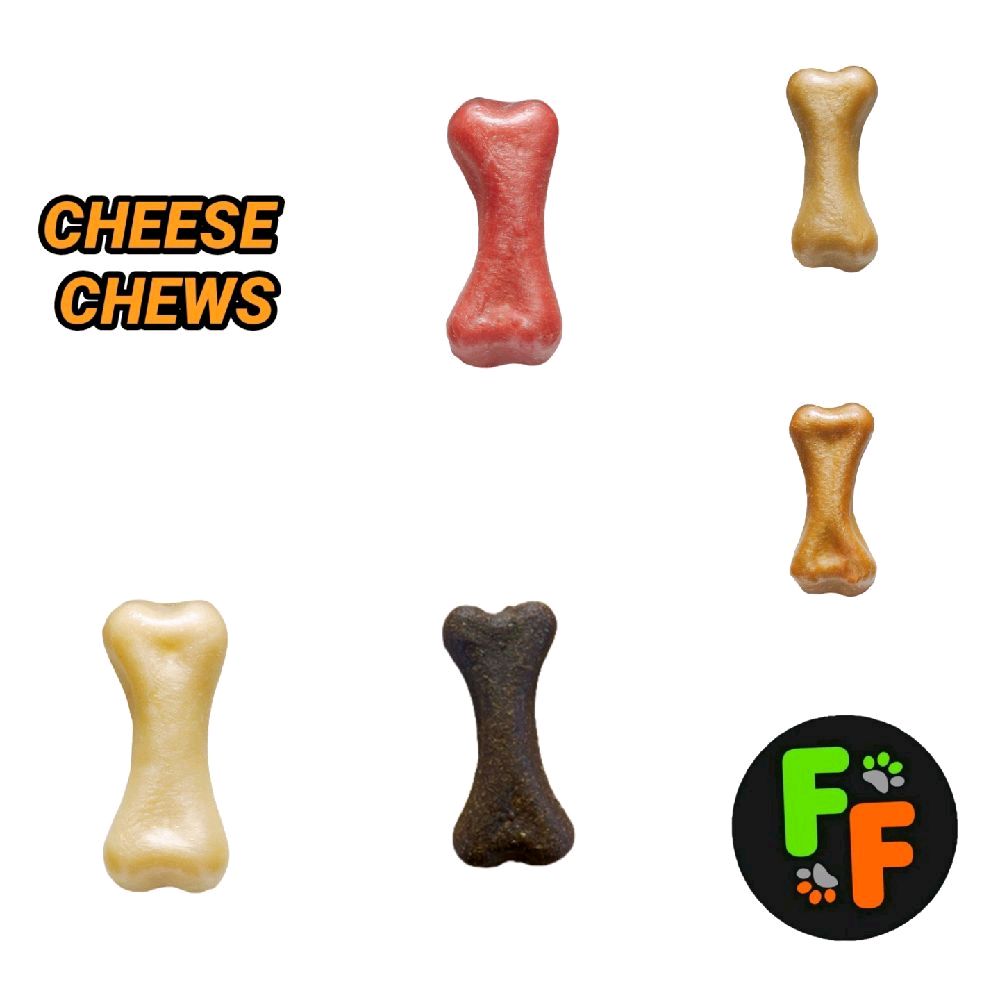 Riverside (Plutos) Cheese Chews Long Lasting Lactose Free Hypoallergenic Low Fat Dog Treat