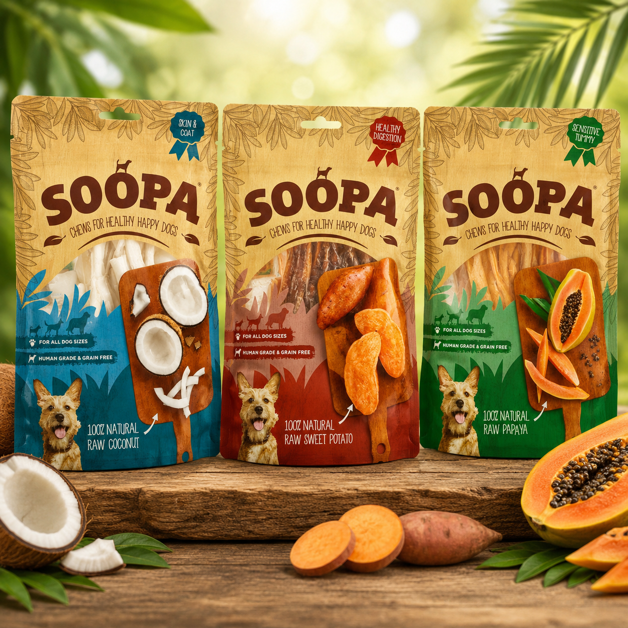 Soopa 100% Natural Dog Treats