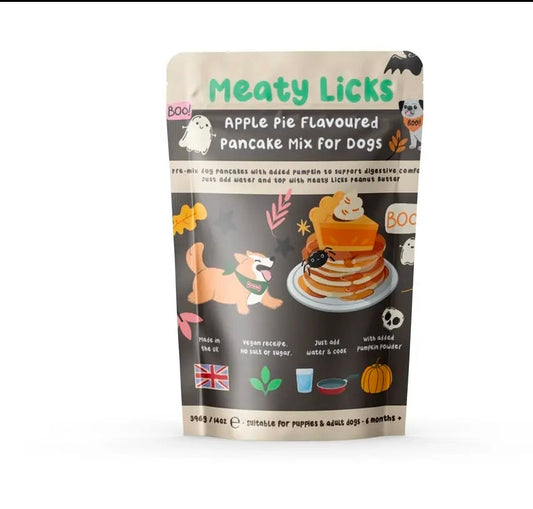 Meaty Licks Pancake Mix Apple Pie