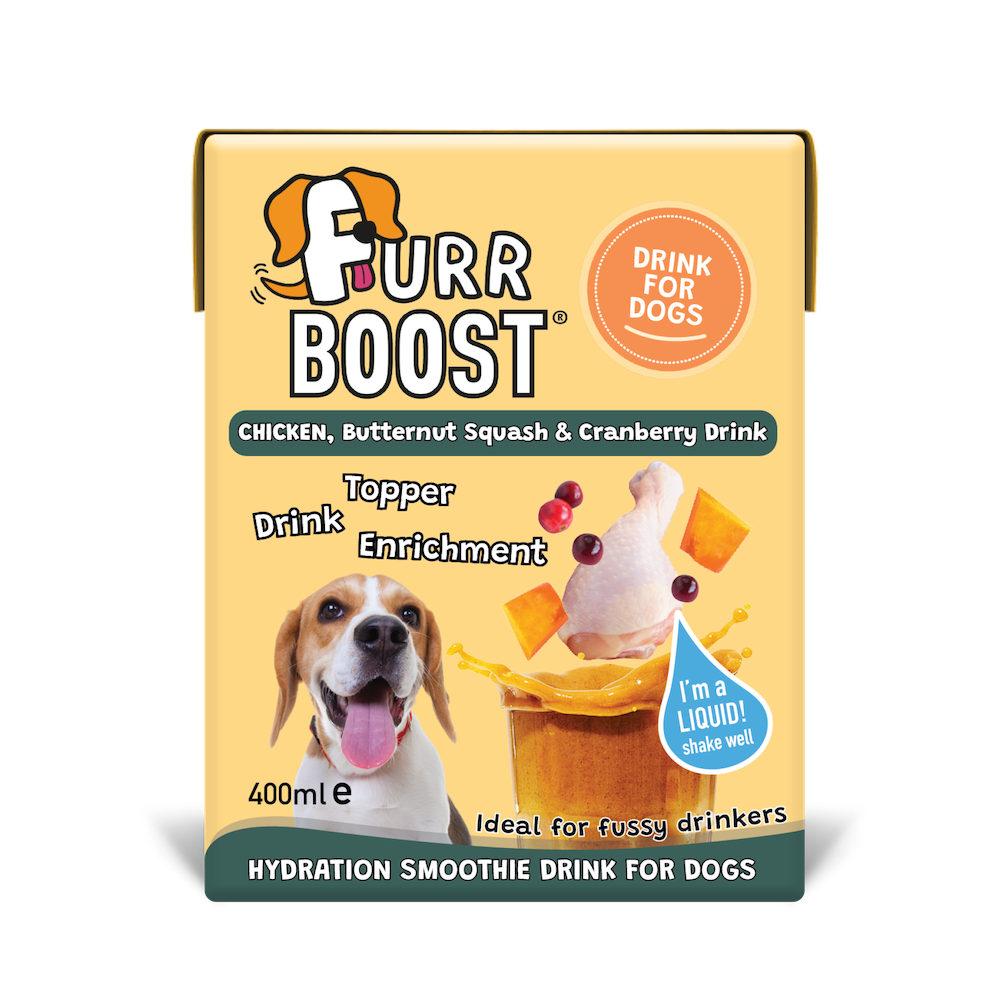 Fur Boost Dog Drink Food Topper and Enrichment
