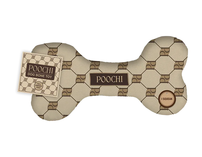 Luxury Dog Toy Bone