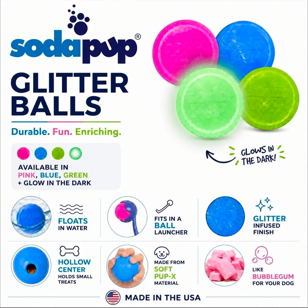 SodaPup Dog Toys - Balls & Sticks
