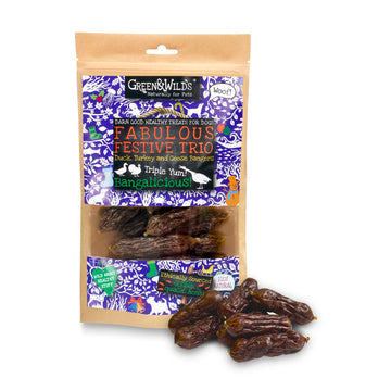 Green & Wilds Dog Treats Christmas Collection