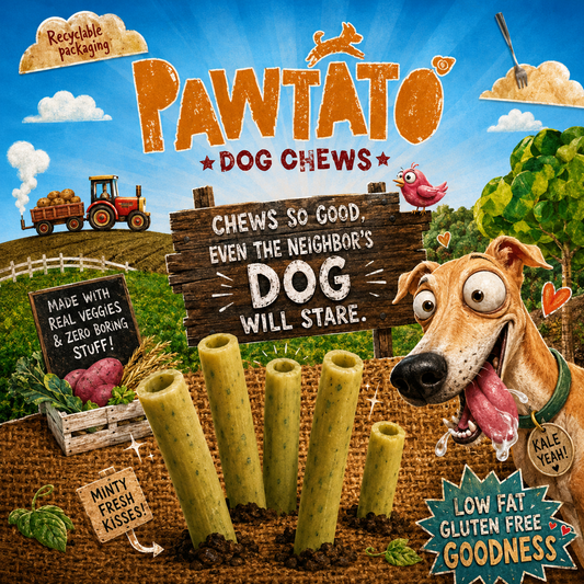 Pawtato Dog Treats Sweet Potato Based