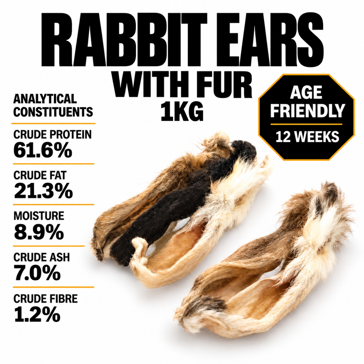Rabbit Ears with Fur