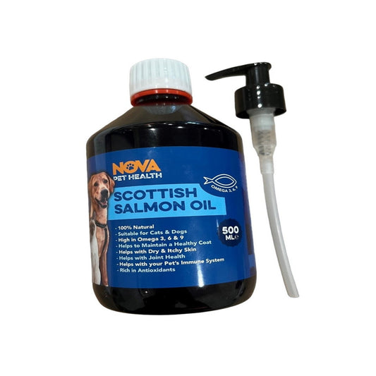 Nova Scottish Salmon Oil 500ml for Cats & Dogs
