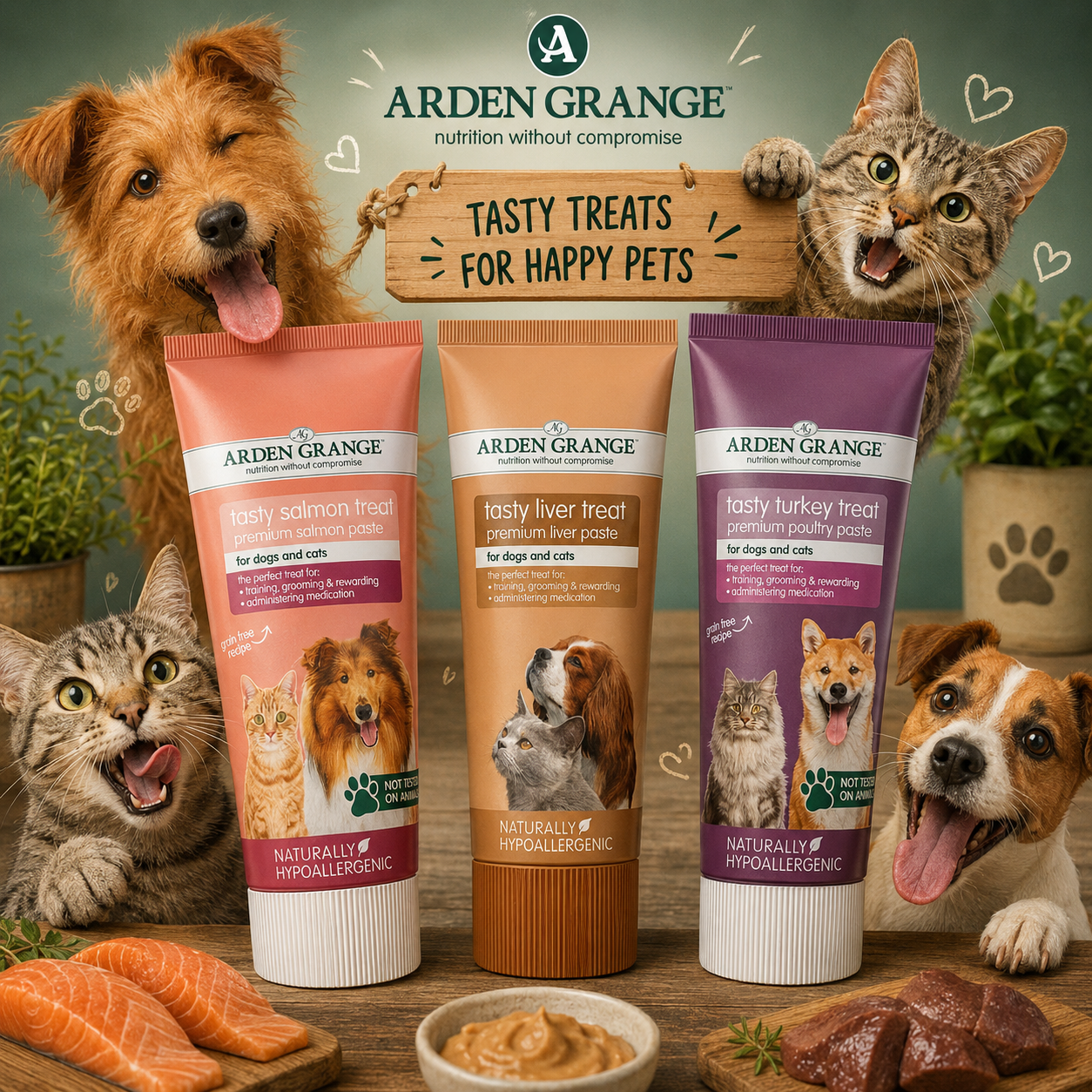 Arden Grange Paste for Cats & Dogs 75g