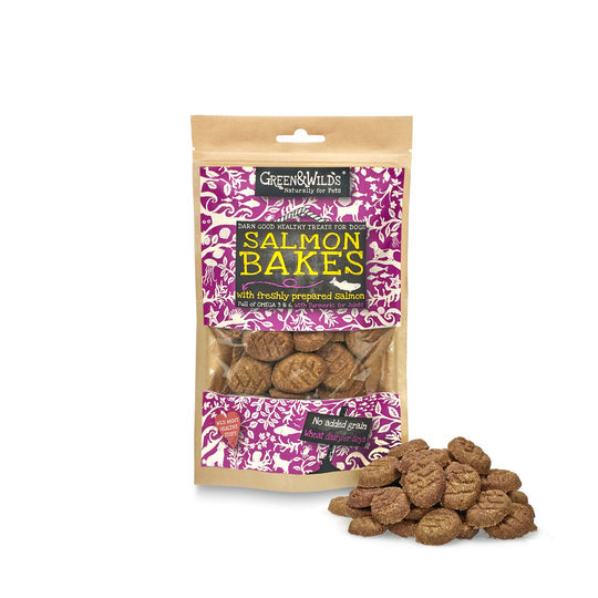 Green & Wilds Dog Treats Fish Collection