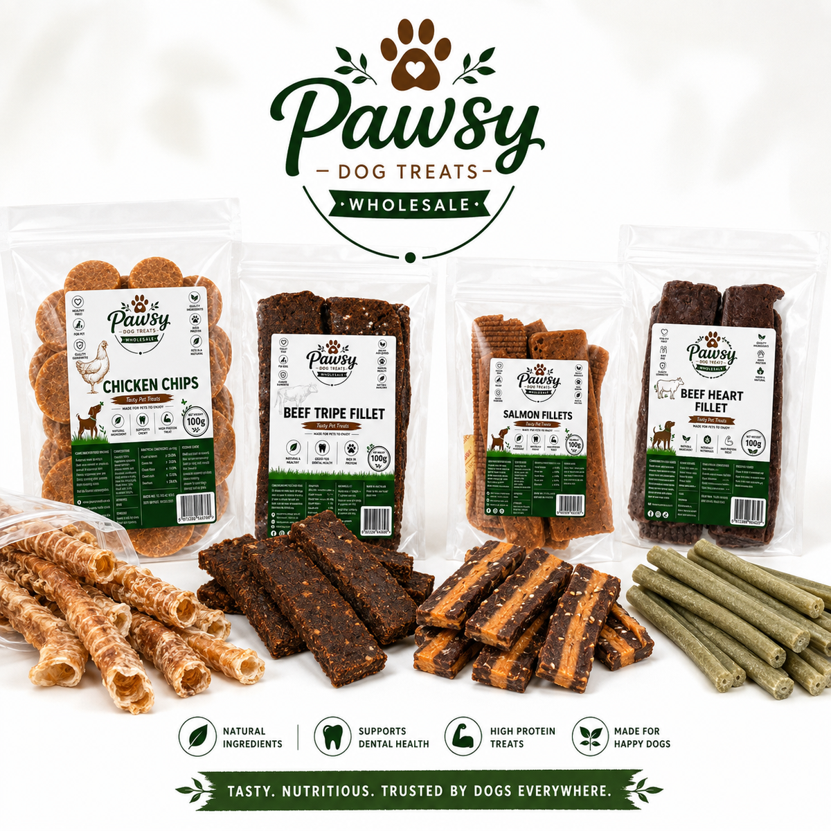 Pawsy Natural Dog Treats