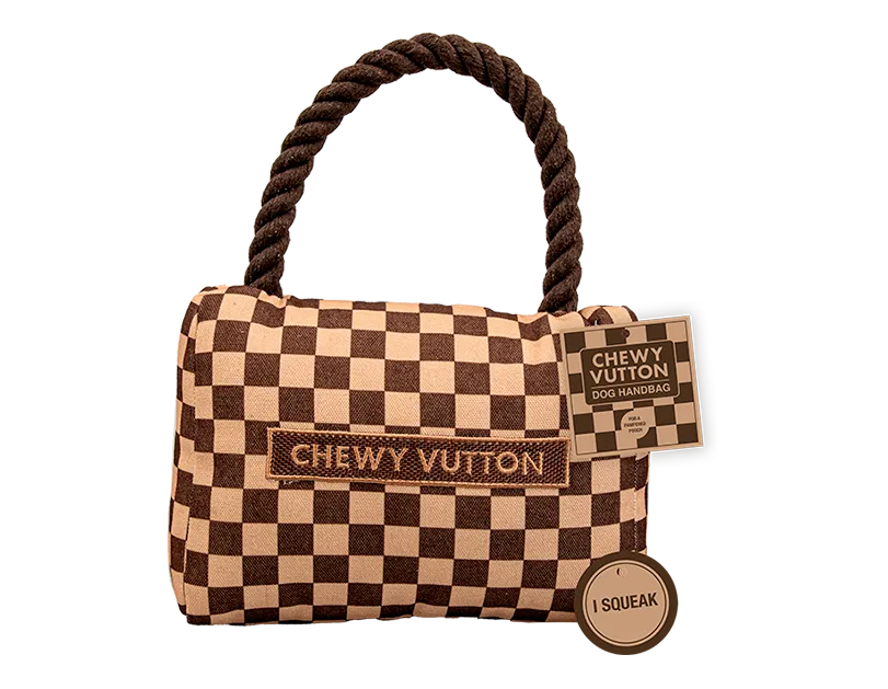 Luxury Handbag Dog Toy