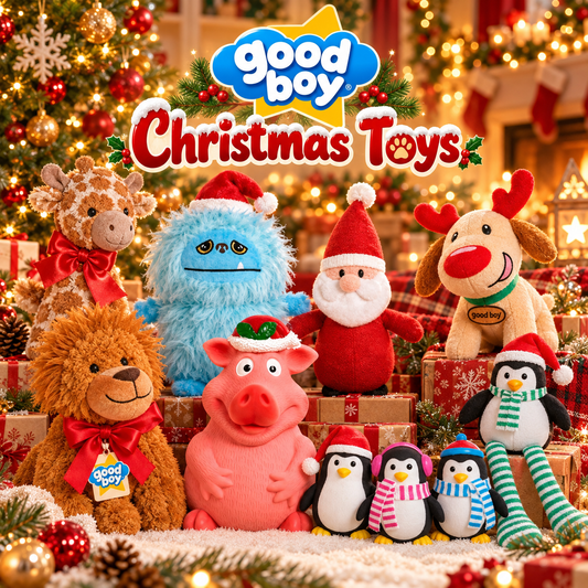 Good Boy Christmas Dog Toys
