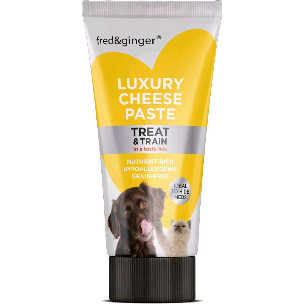 Fred & Ginger Luxury Cheese Paste for Dogs & Cats 75g
