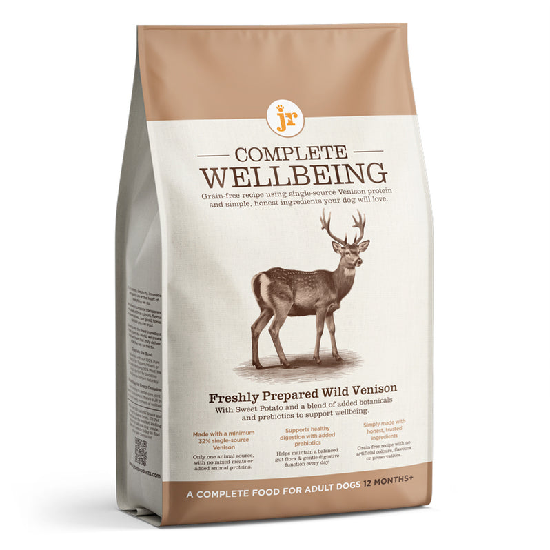 JR Pet Products Complete Wellbeing Dog Food 6KG