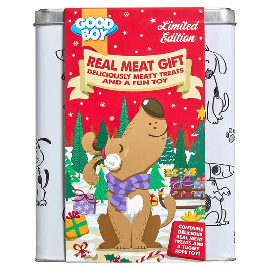 Good Boy Christmas Treats Tin