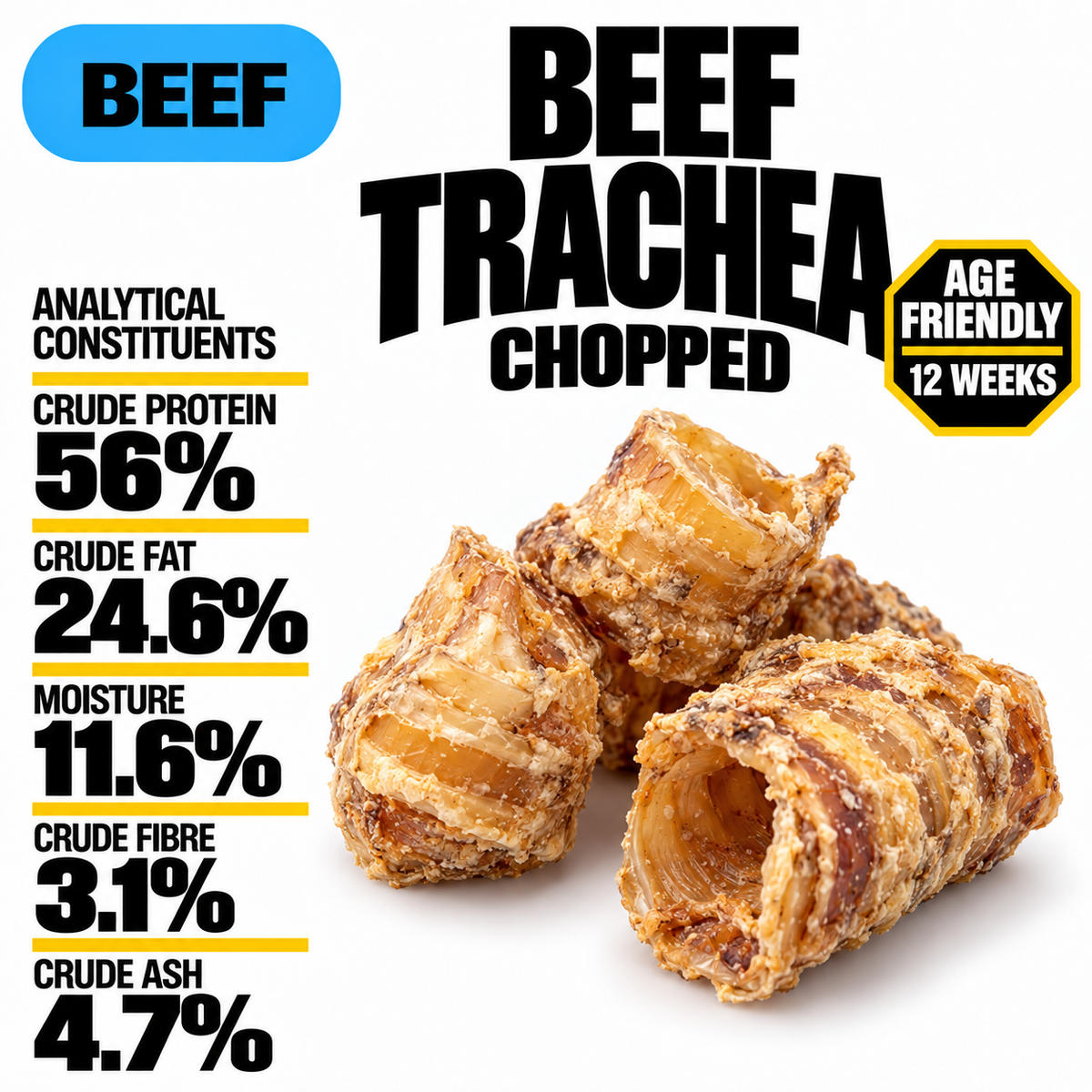 Beef Trachea Chopped (100g)