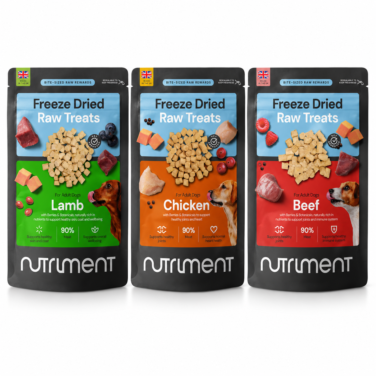 Nutriment Freeze Dried Dog Treats 30g