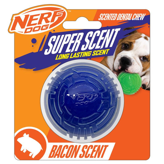 Nerf Dog Toy Bacon Scented Ball