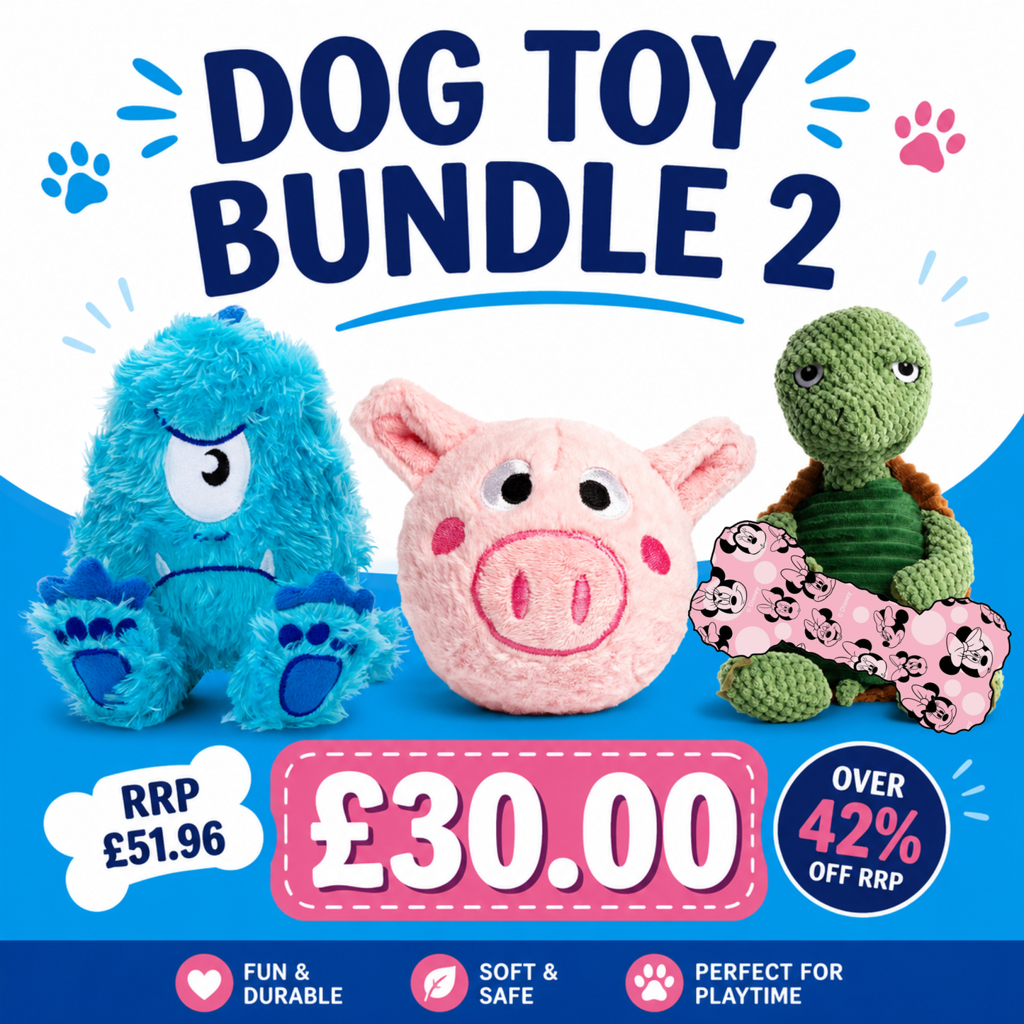 SATURDAY EXCLUSIVE DOG TOY BUNDLES
