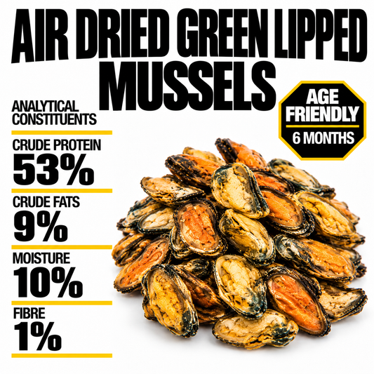 Green Lipped Mussels for Dogs & Cats