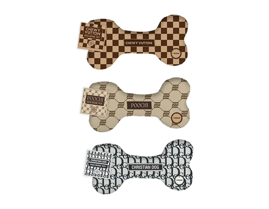 Luxury Dog Toy Bone