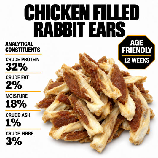 Chicken filled Rabbit Ears