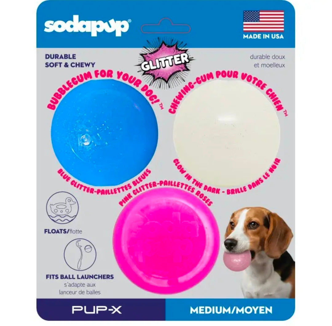 SodaPup Dog Toys - Balls & Sticks
