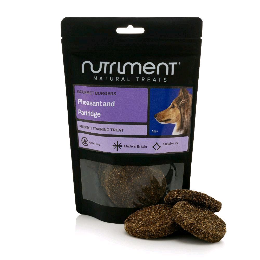 Nutriment Pheasant & Partridge Burgers 5pk