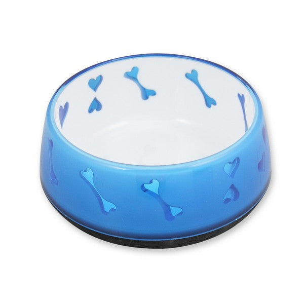 All For Paws Anti Slip Dog Bowl with Hearts Large