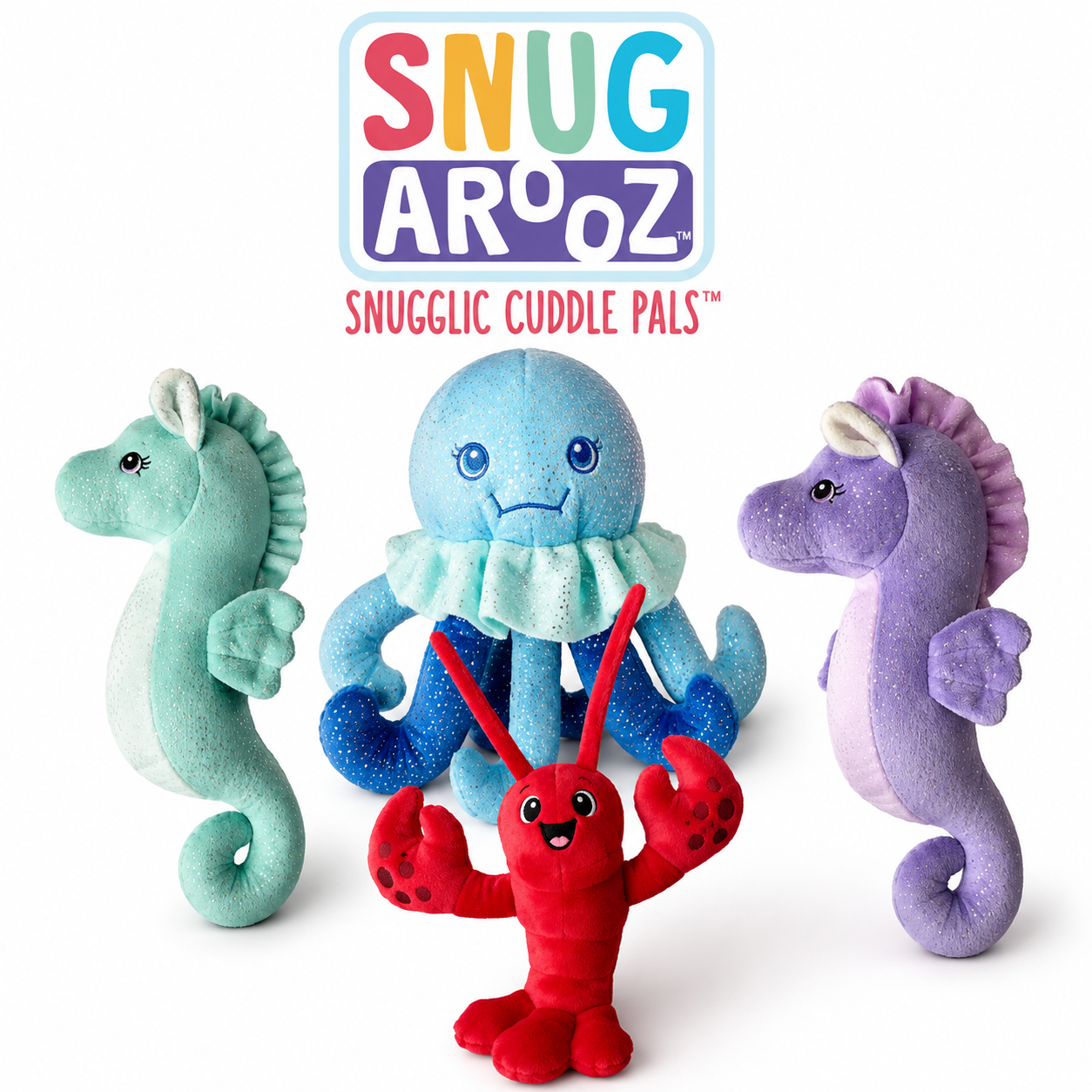 COMING SOON Dog Toy SnugArooz Under The Sea Collection